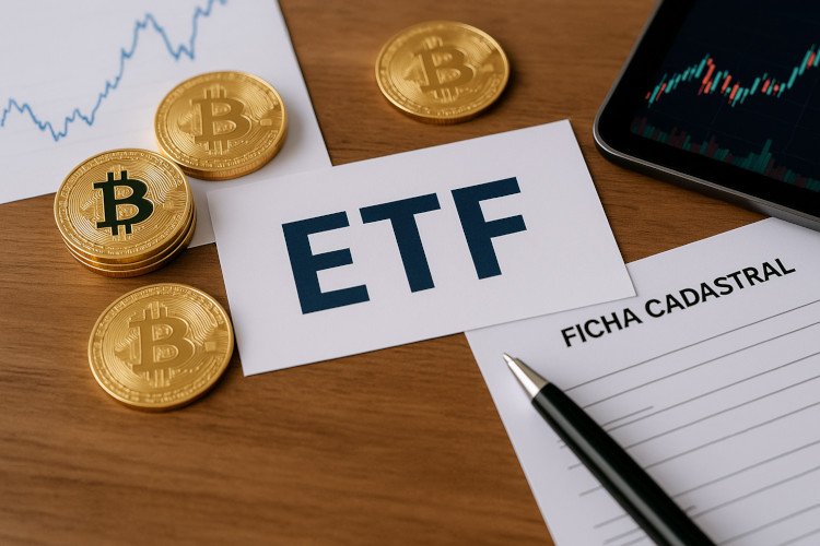 Imagem sobre ETF de Criptomoedas com Bitcoin, Gráfico e Ficha Cadastral