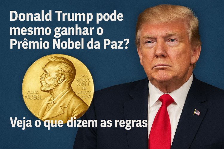 Donald Trump indicado ao Prêmio Nobel da Paz